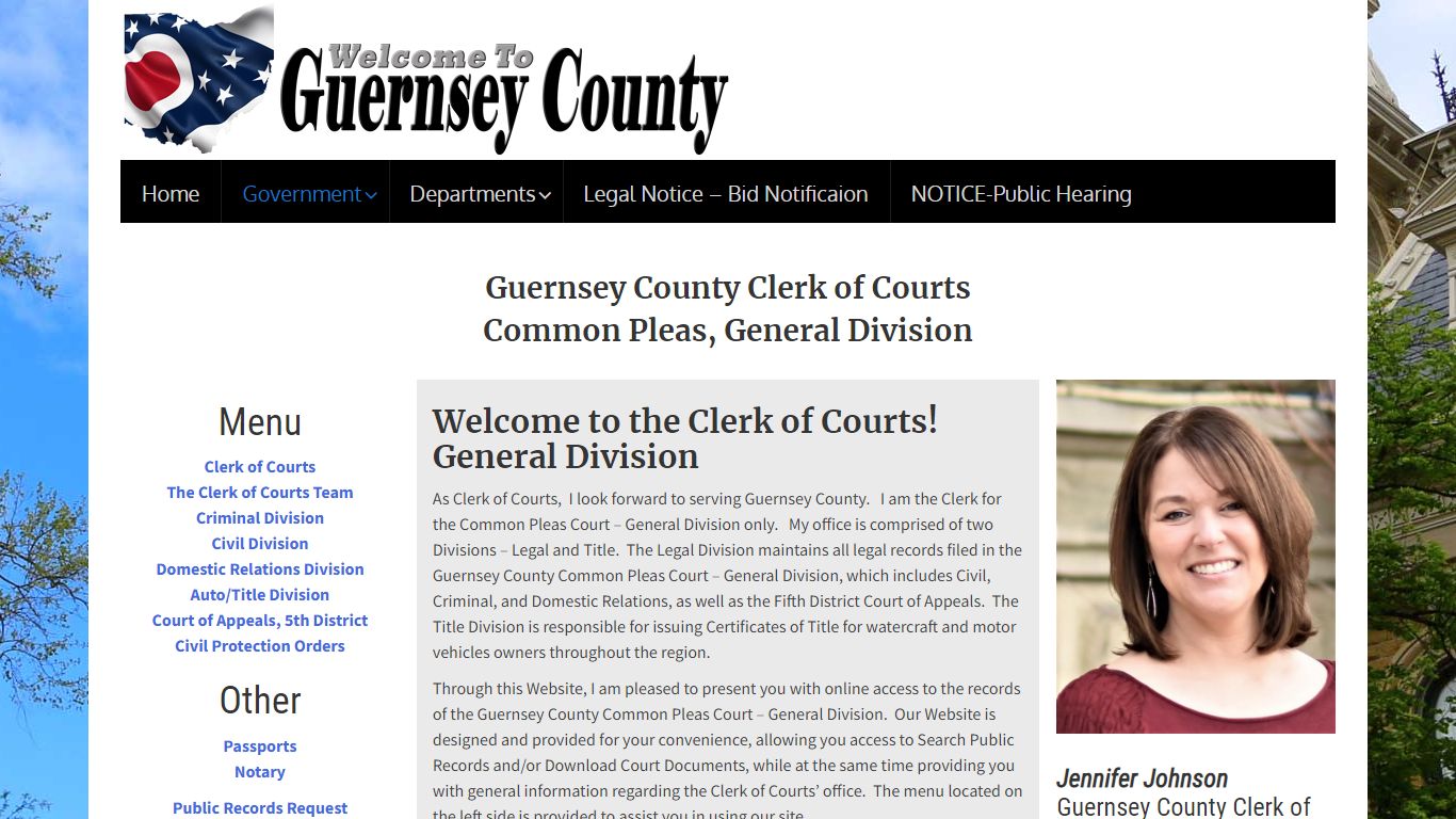 Clerk of Courts – Guernsey County